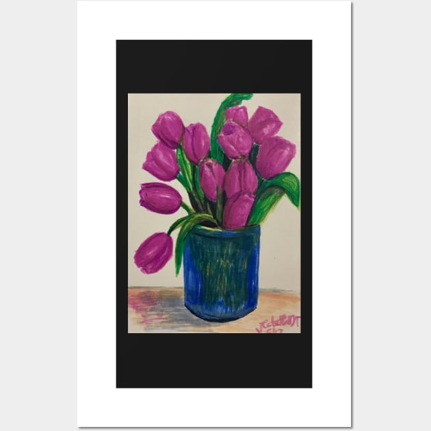 Tulips Wall Art by JedethDT